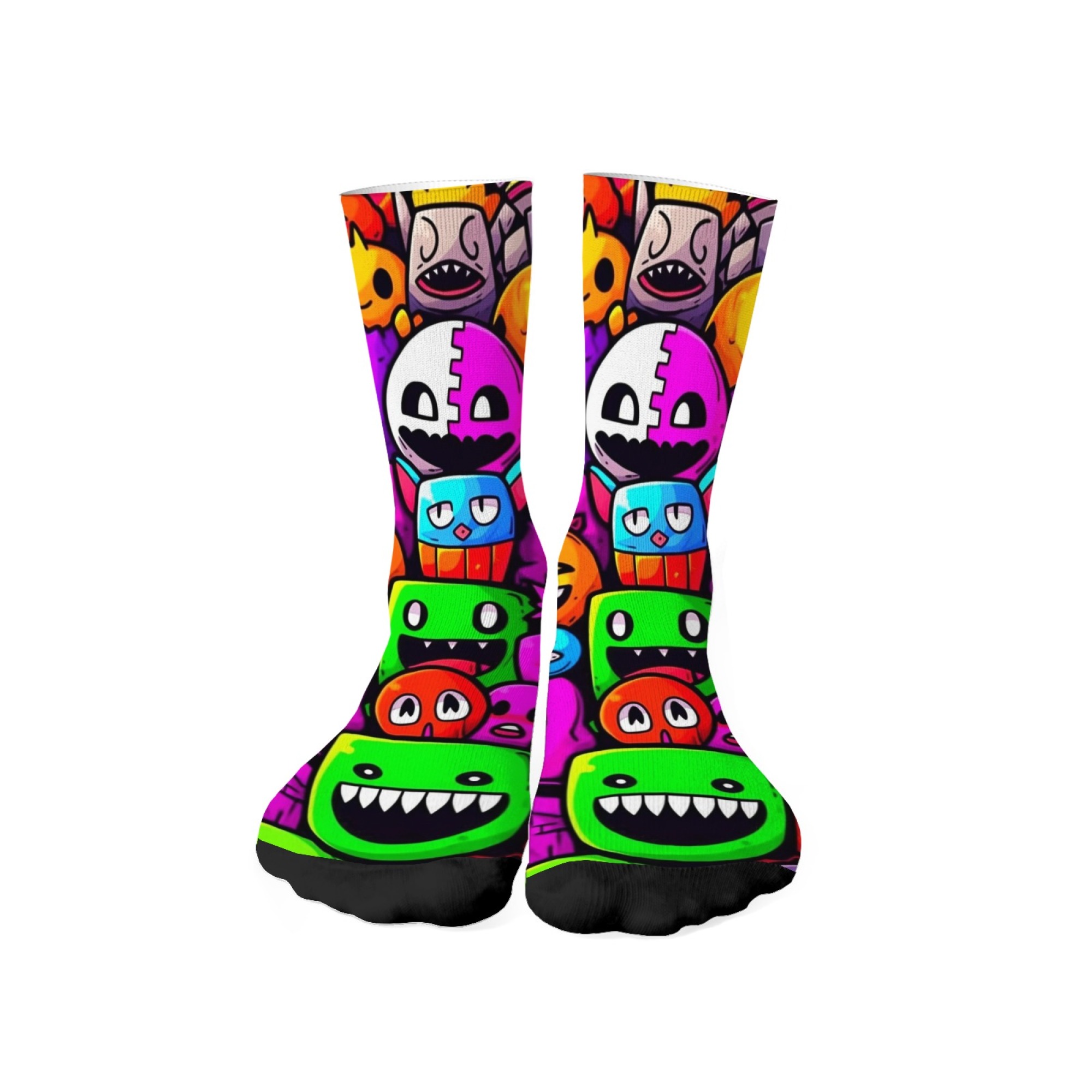 Novel and Fun Monster Print Me - Quirky Street Fashion ulasan dan harga