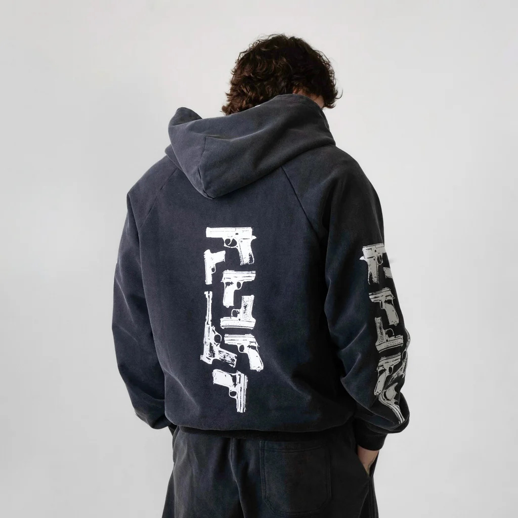 American street style, minorit - Street Fashion Zip Up Hoodie ulasan dan harga