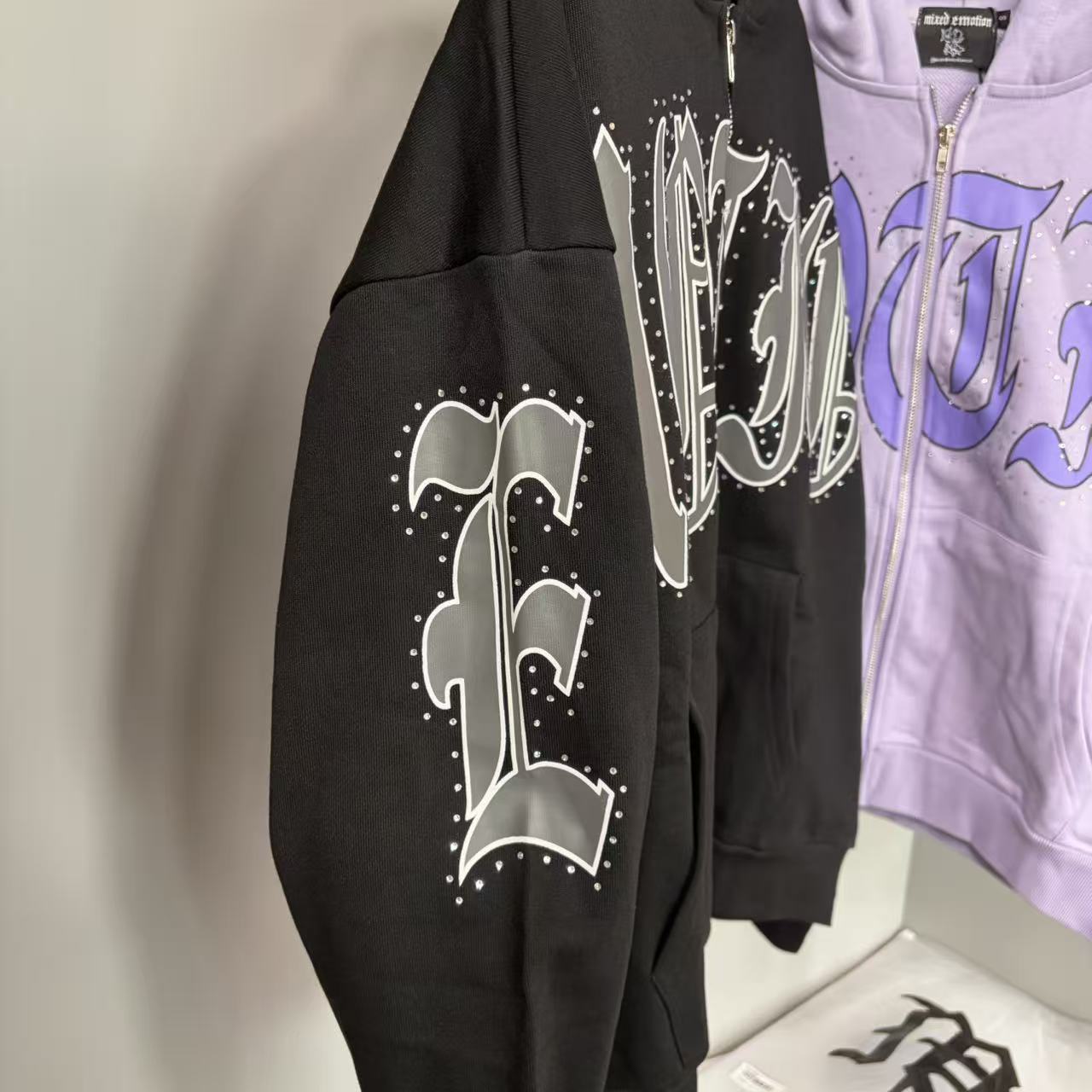 Fashionable Zip-Up Jacket, Hig - Street Fashion Zip Up Hoodie ulasan dan harga