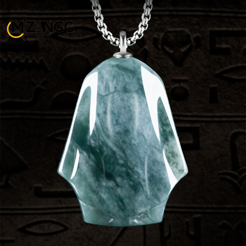 Natural A Goods Blue Water Jad - Street Fashion Necklace ulasan dan harga