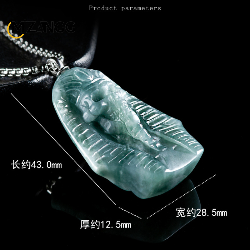 Natural A Goods Blue Water Jad - Street Fashion Necklace ulasan dan harga