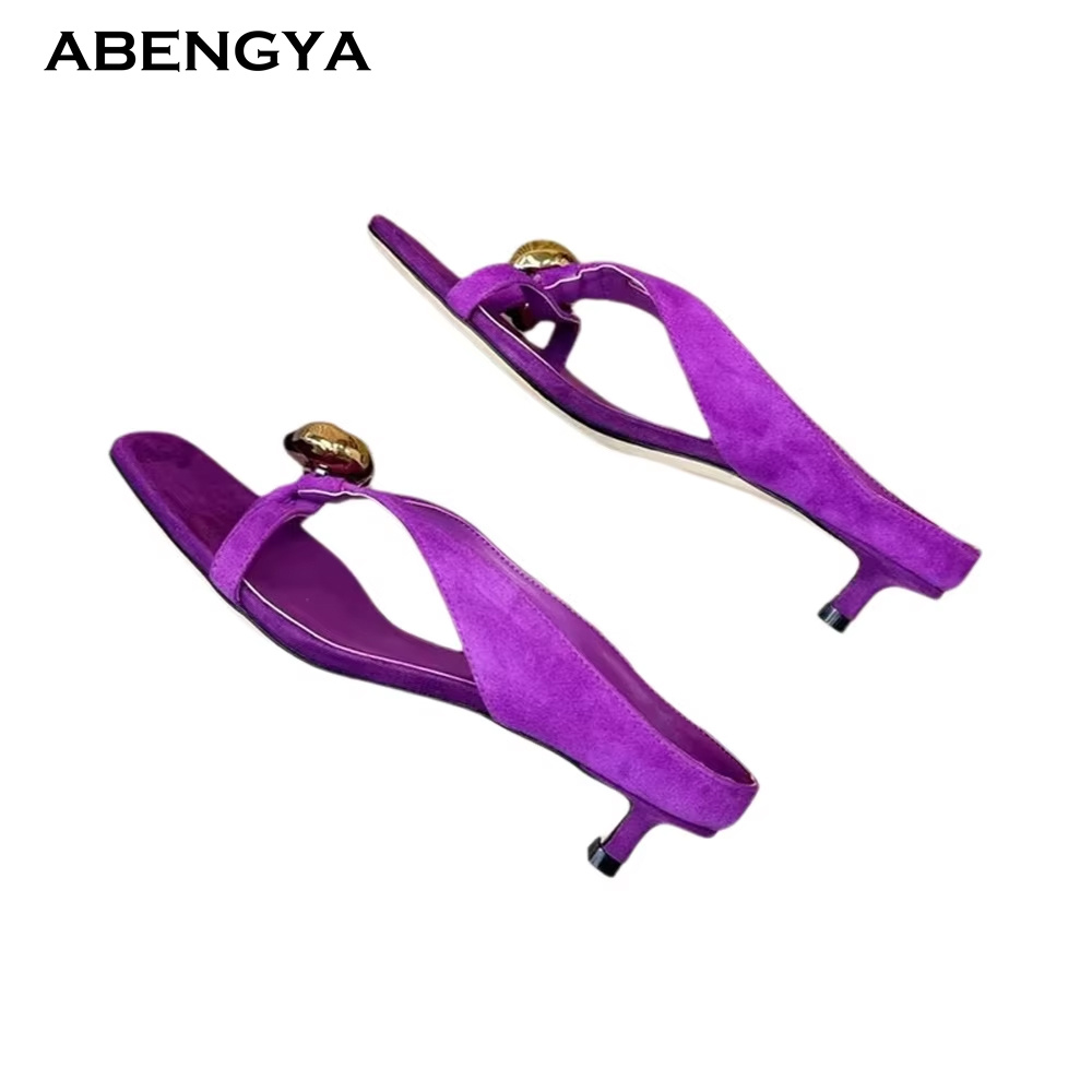 2026 Summer New Suede Slippers - Street Fashion Clothes ulasan dan harga
