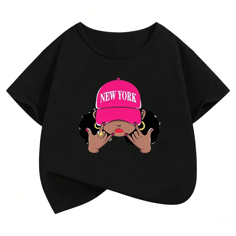New York Pink Cap Curly Hair G - Street Style New York Fashion ulasan dan harga