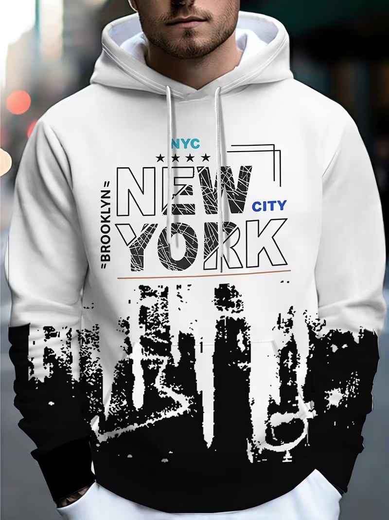 New NEW YORK Letter Black and  - Street Style New York Fashion ulasan dan harga