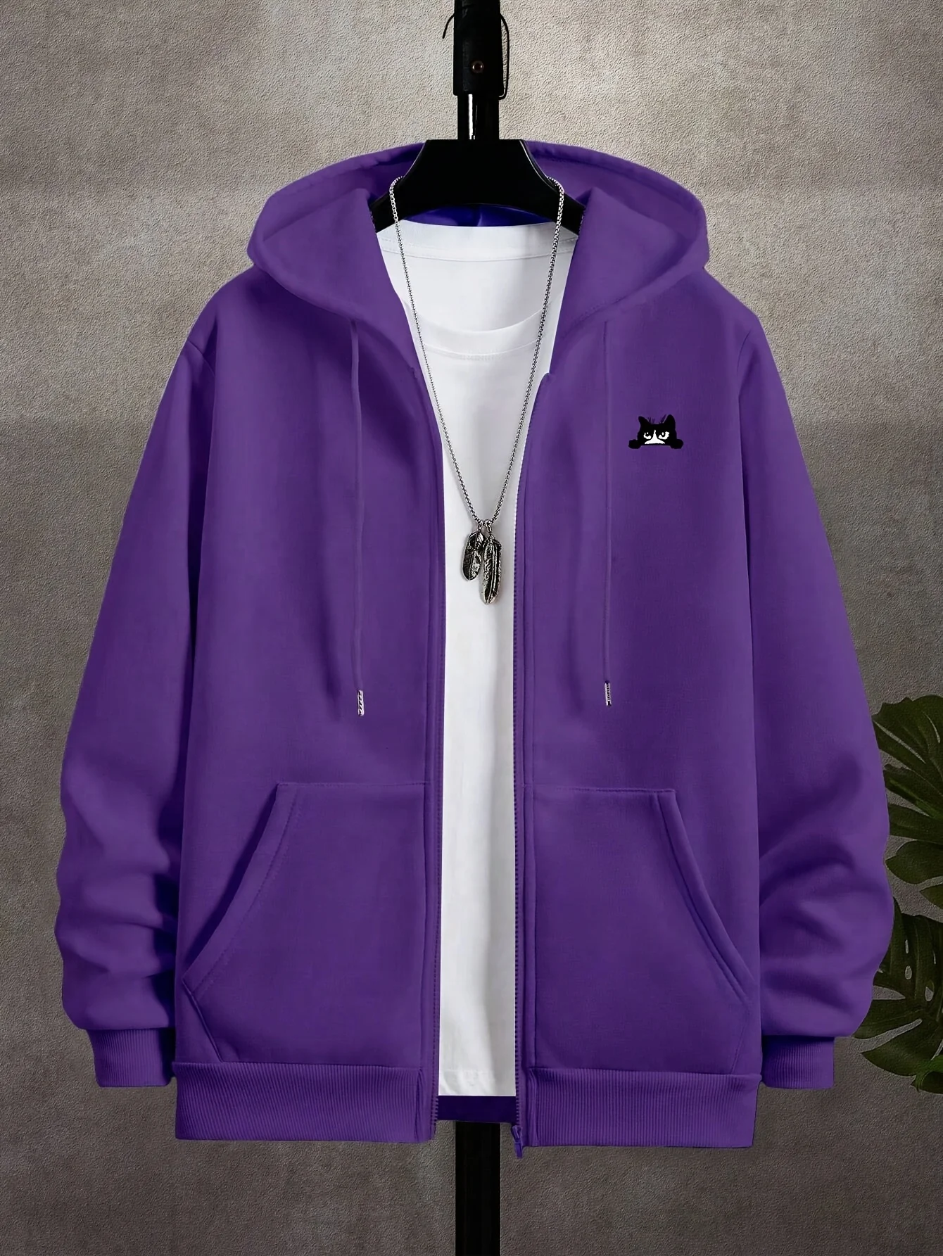 The High Street Hoodie Men Zip - Street Fashion Zip Up Hoodie ulasan dan harga