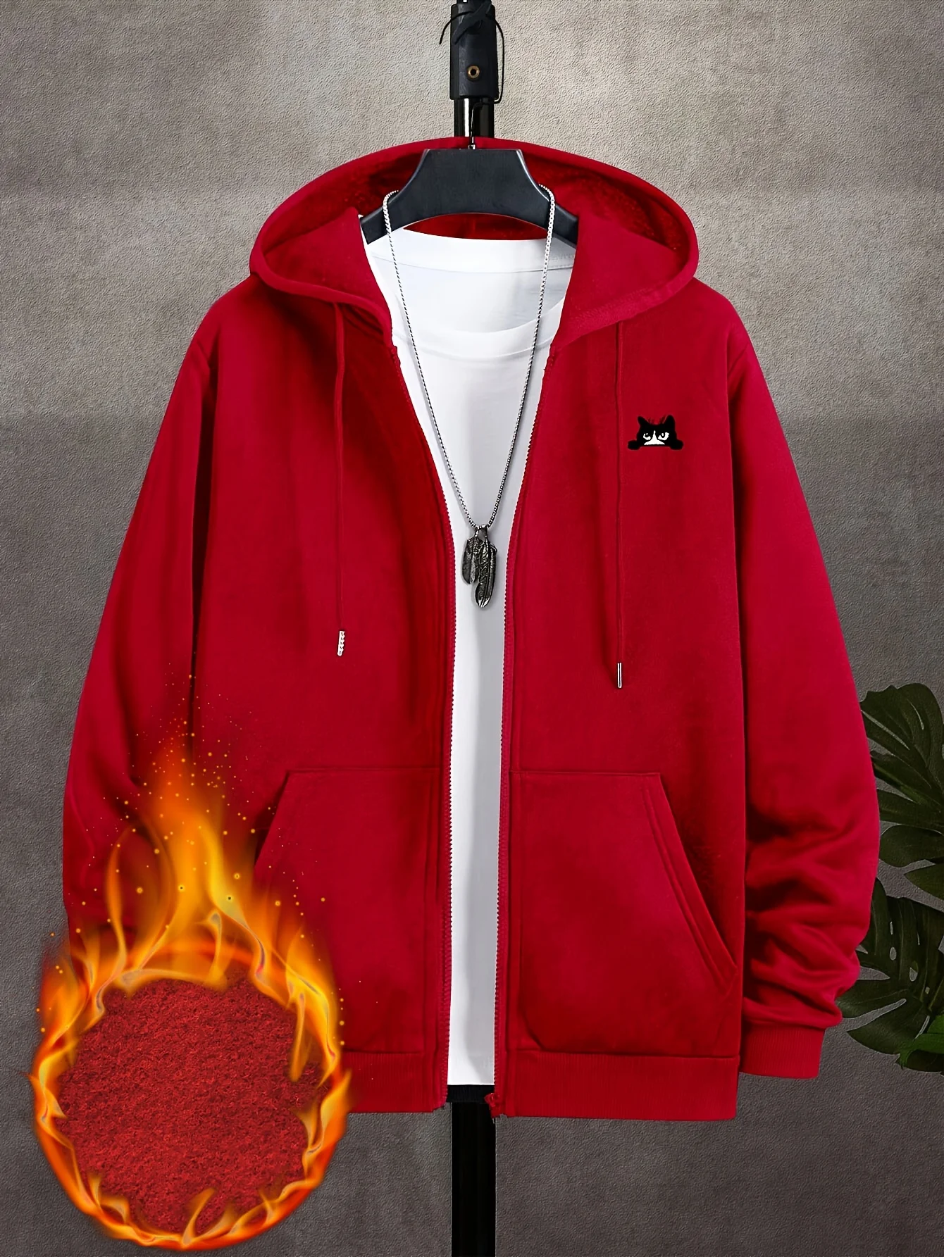 The High Street Hoodie Men Zip - Street Fashion Zip Up Hoodie ulasan dan harga