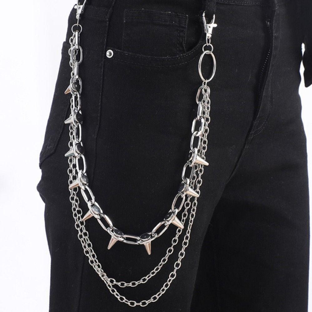 Unisex Hip Hop Punk Rock Metal - Street Fashion Necklace ulasan dan harga