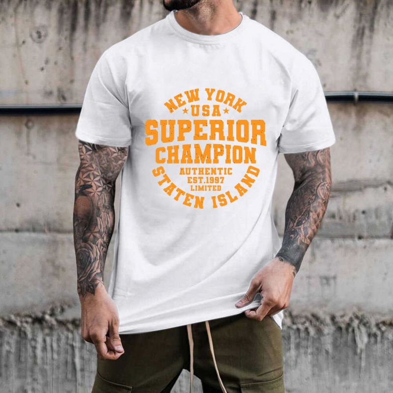 American Retro NEW YORK Letter - Street Style New York Fashion ulasan dan harga
