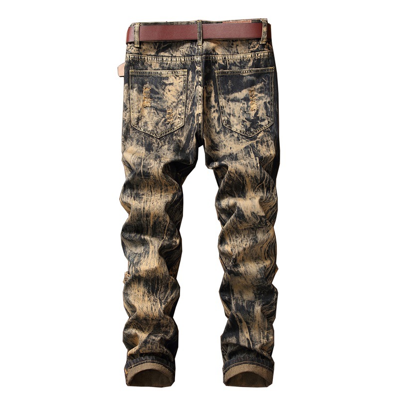 American Vintage Straight-leg  - Distressed Jean Rip ulasan dan harga