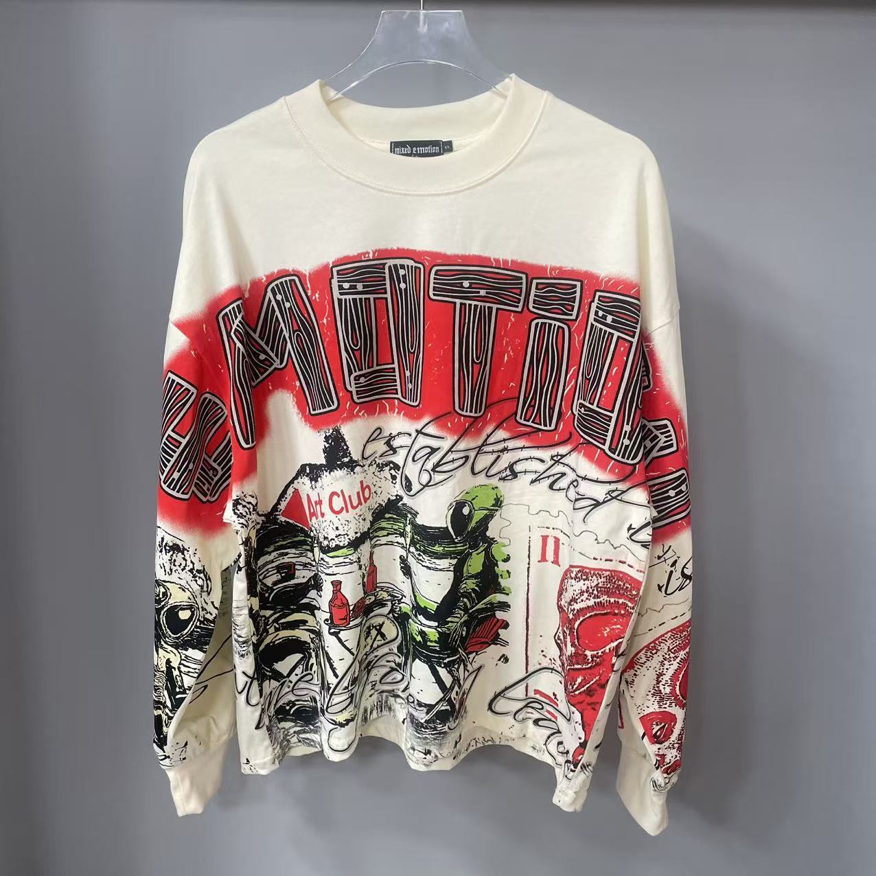 High Quality Designer MIXED-EM - Street Fashion Vintage ulasan dan harga