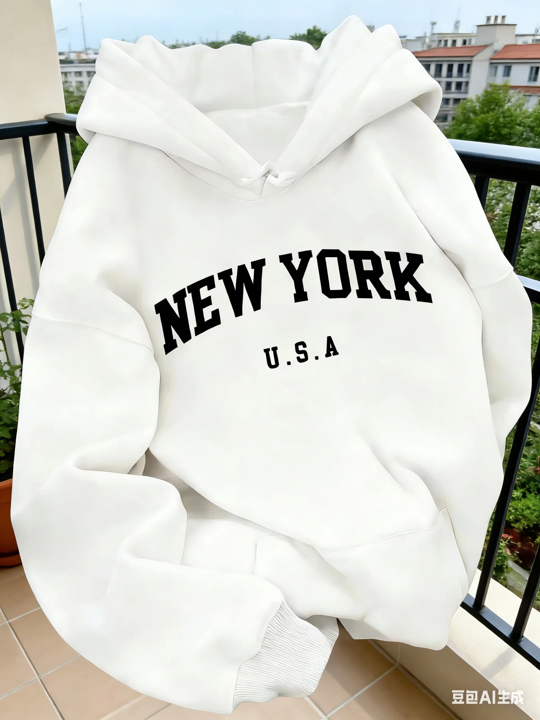 Hooded Sweat for Women Casual  - Street Style New York Fashion ulasan dan harga
