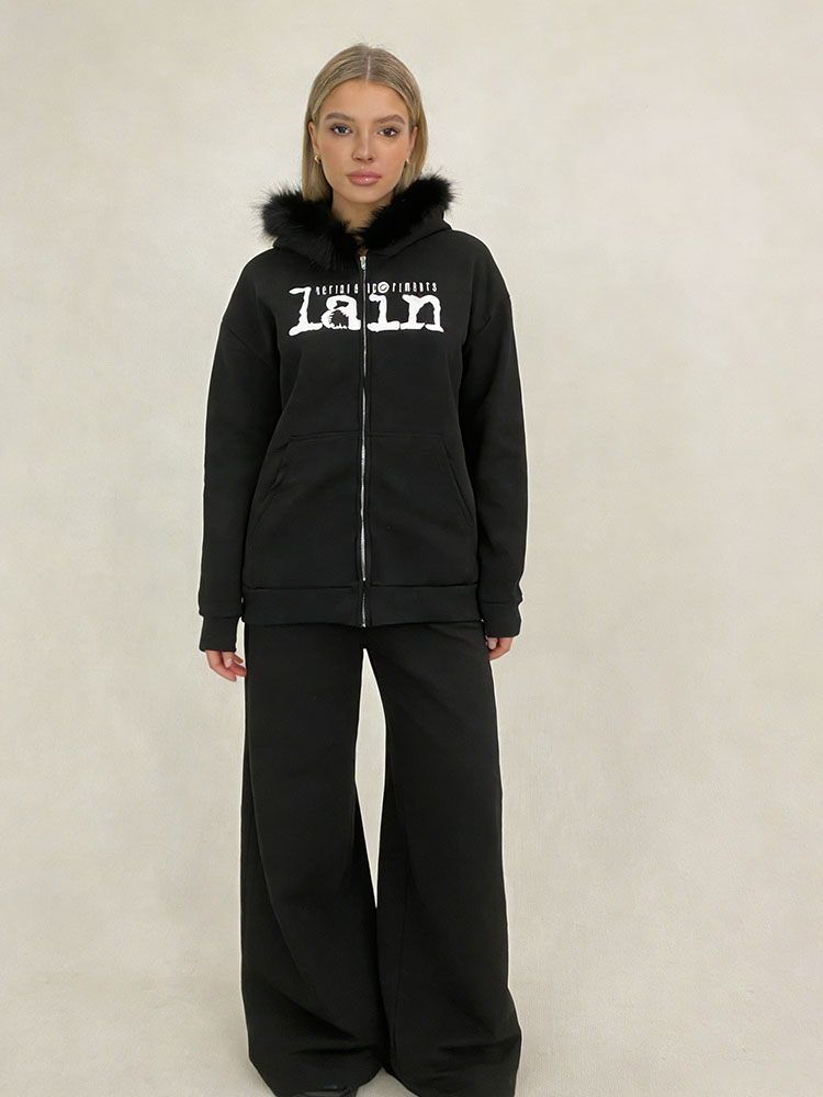 2026 Fashion Street Ins Trendy - Street Fashion Zip Up Hoodie ulasan dan harga