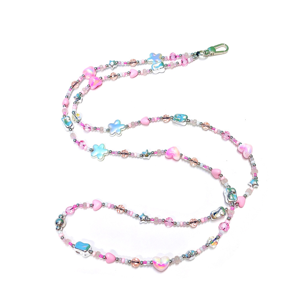 HERLOOK Pastel Y2K Heart Star  - Street Fashion Necklace ulasan dan harga