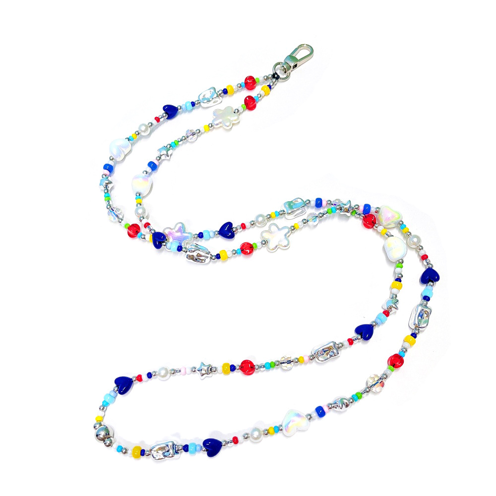 HERLOOK Pastel Y2K Heart Star  - Street Fashion Necklace ulasan dan harga
