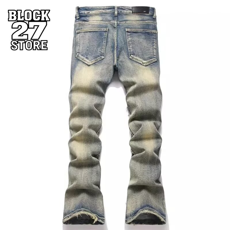 New Hip Hop Vintage Distressed - Distressed Jean Rip ulasan dan harga