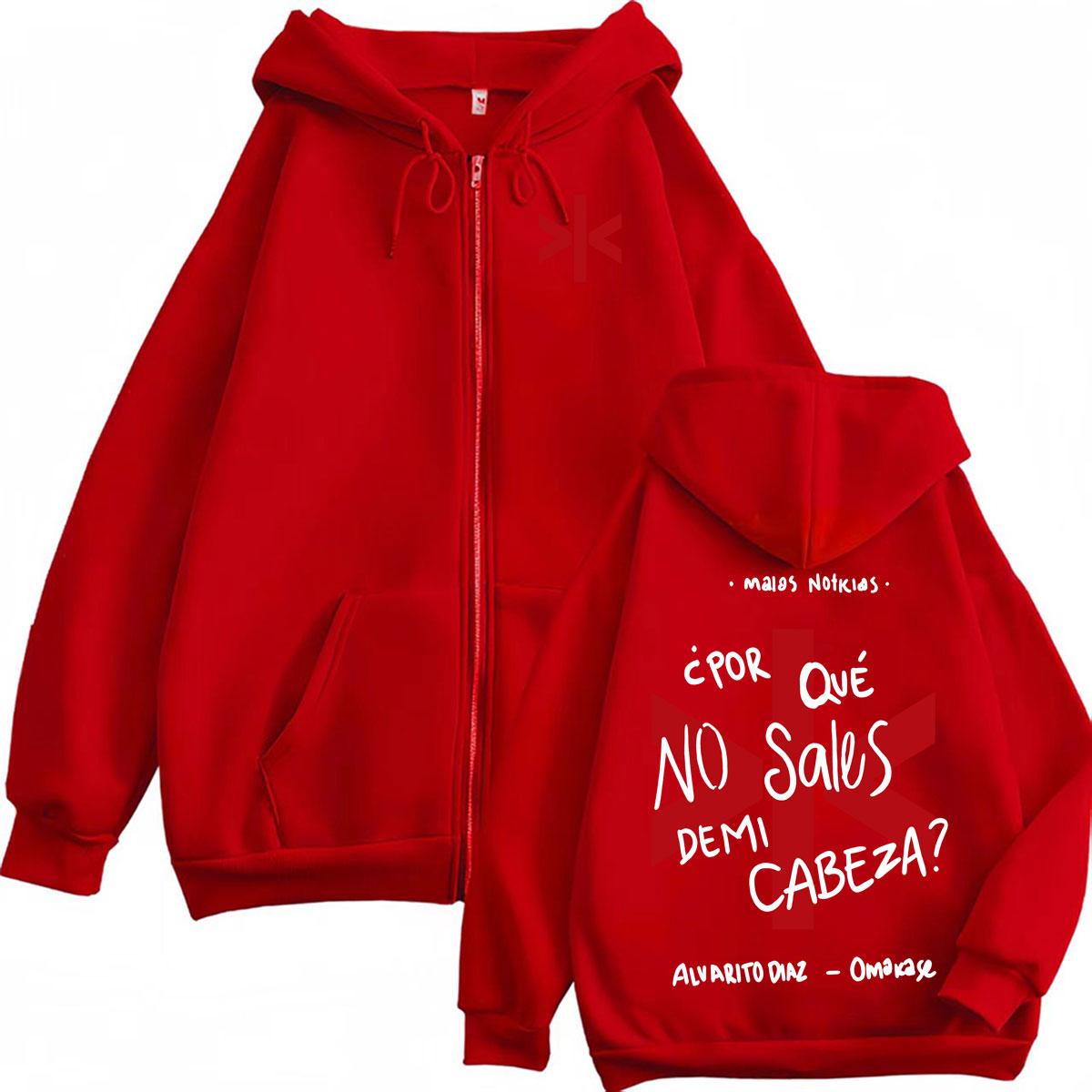 Alvaro Diaz Omakase Album Prin - Street Fashion Zip Up Hoodie ulasan dan harga