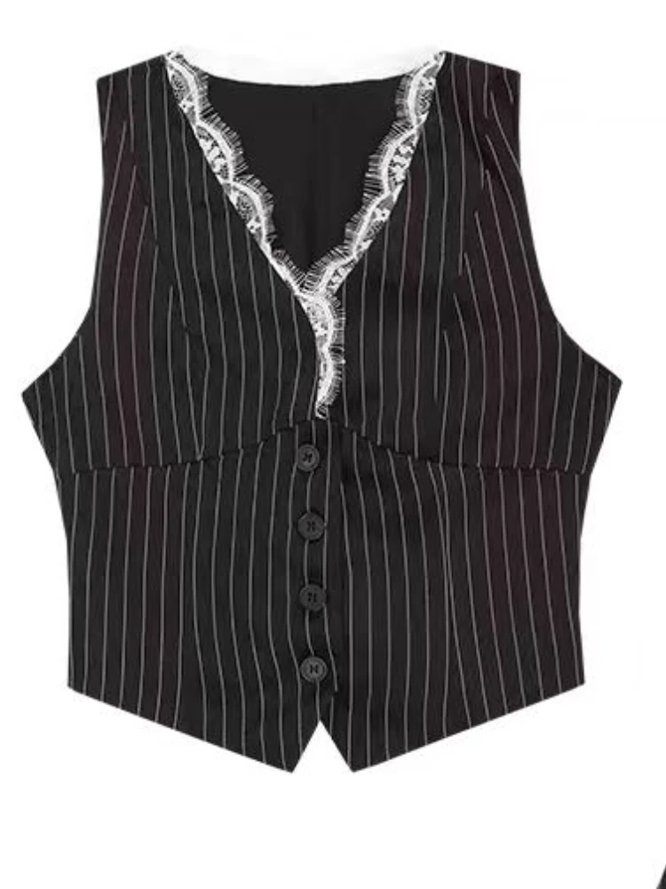 Sexy Lace Retro 2 Pieece Set W - Street Fashion Necklace ulasan dan harga