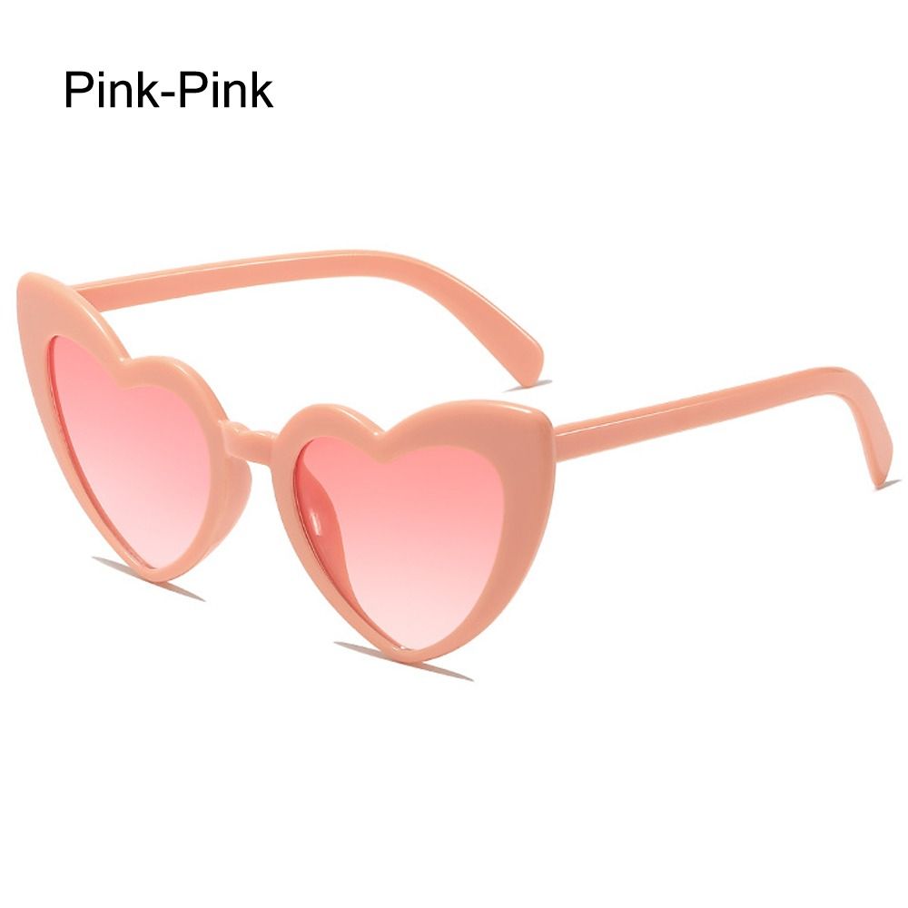 UV Protection Heart-Shaped Sun - Street Fashion Vintage ulasan dan harga