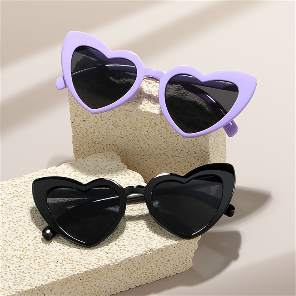UV Protection Heart-Shaped Sun - Street Fashion Vintage ulasan dan harga