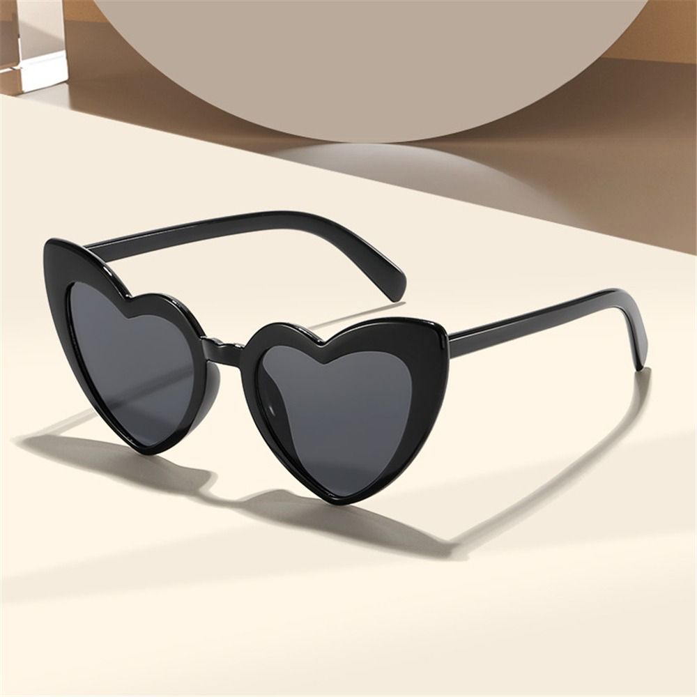 UV Protection Heart-Shaped Sun - Street Fashion Vintage ulasan dan harga