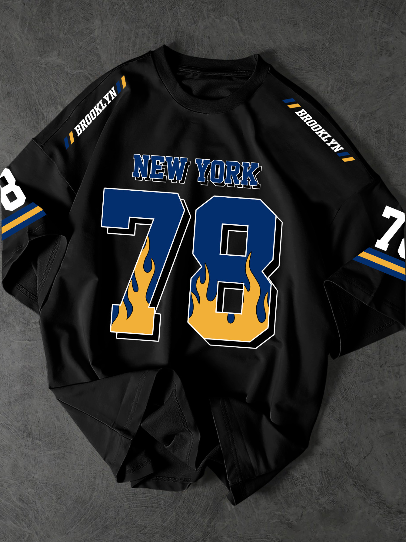 Men's American Retro New York  - Street Style New York Fashion ulasan dan harga