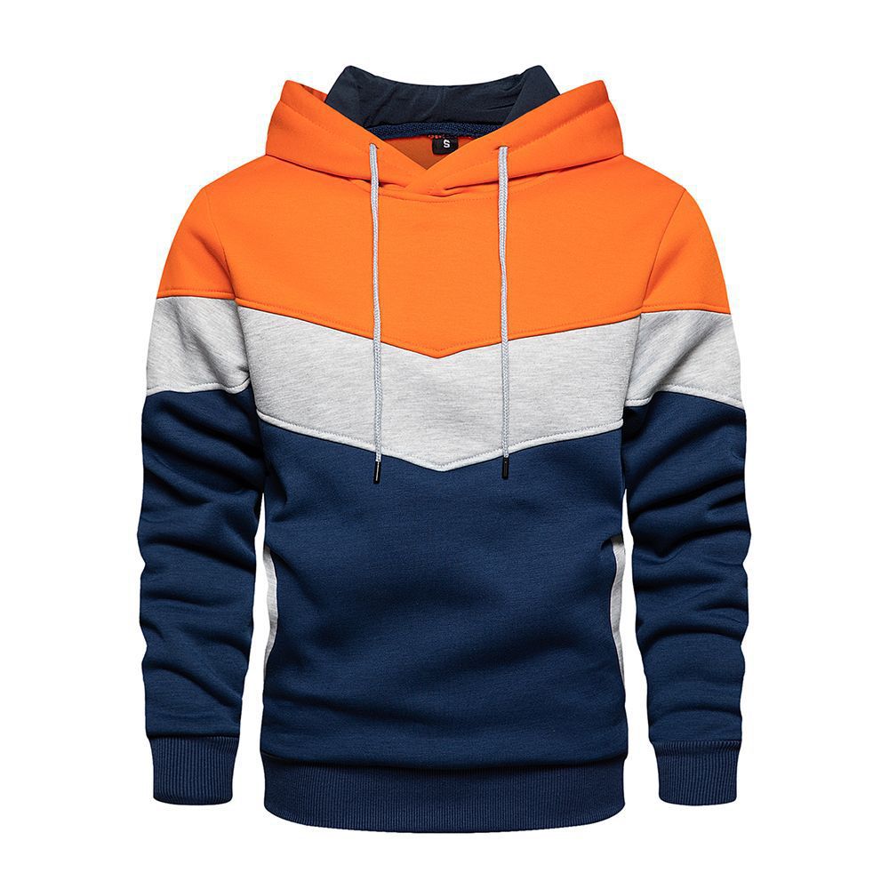 2025 New Men's Patchwork Hoodi - Street Fashion Fall 2025 ulasan dan harga