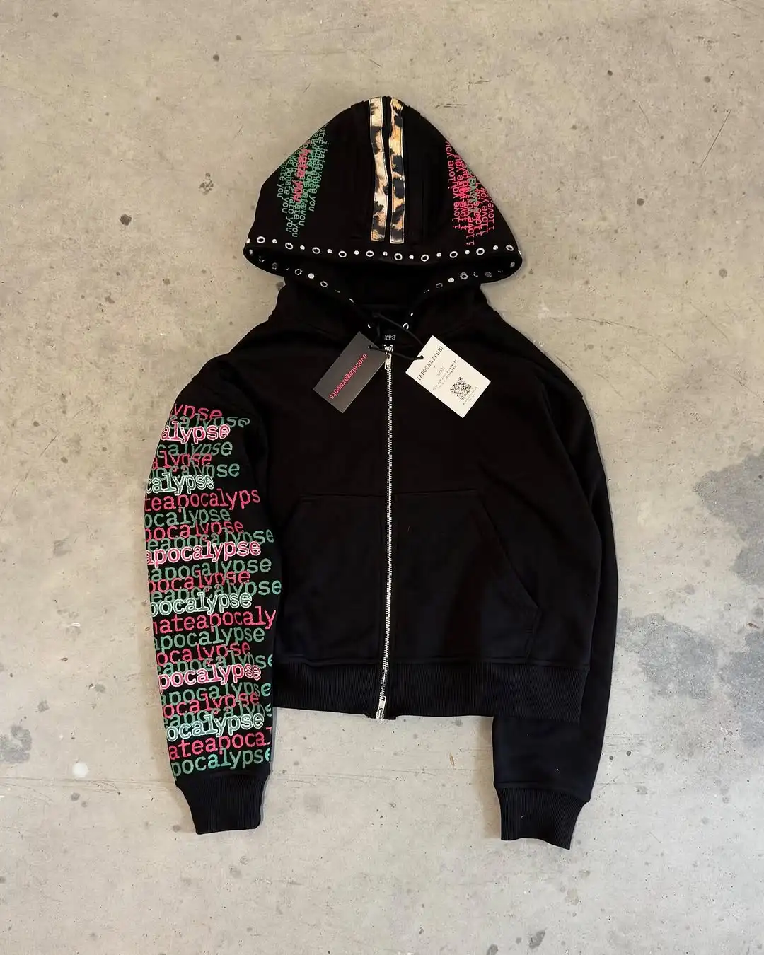 Eyehategarment Street Fashion  - Street Fashion Zip Up Hoodie ulasan dan harga
